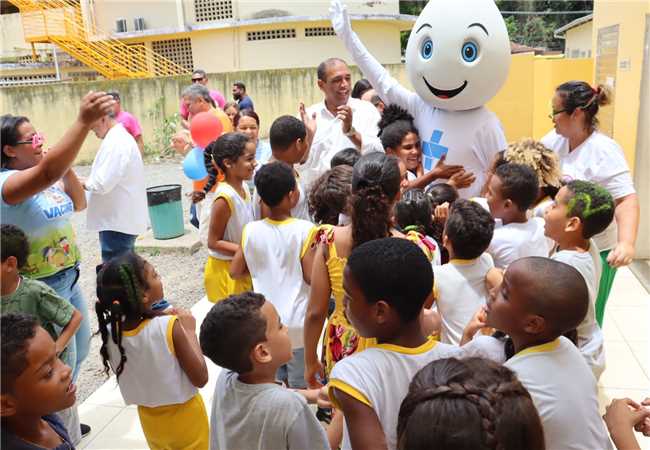 zé gotinha; vacinação; sesau